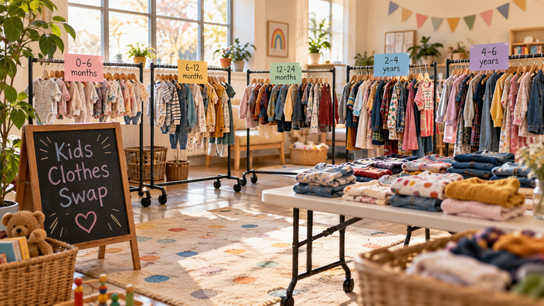 Sustainable Fashion for Kids: Organizing a Clothes Swap Party