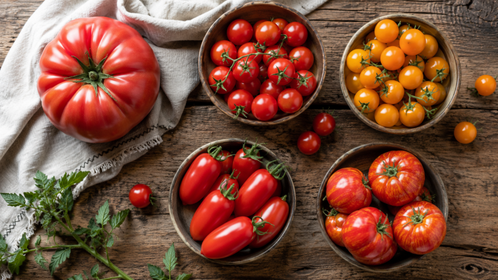 Five tomato varieties suited to UK growing, from cherry to beefsteak
